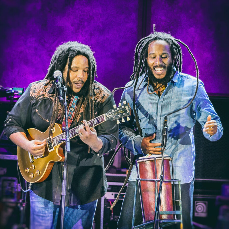 Stephen and Ziggy Marley