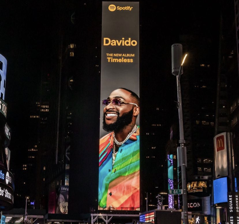 Davido, Spotify - Timeless album