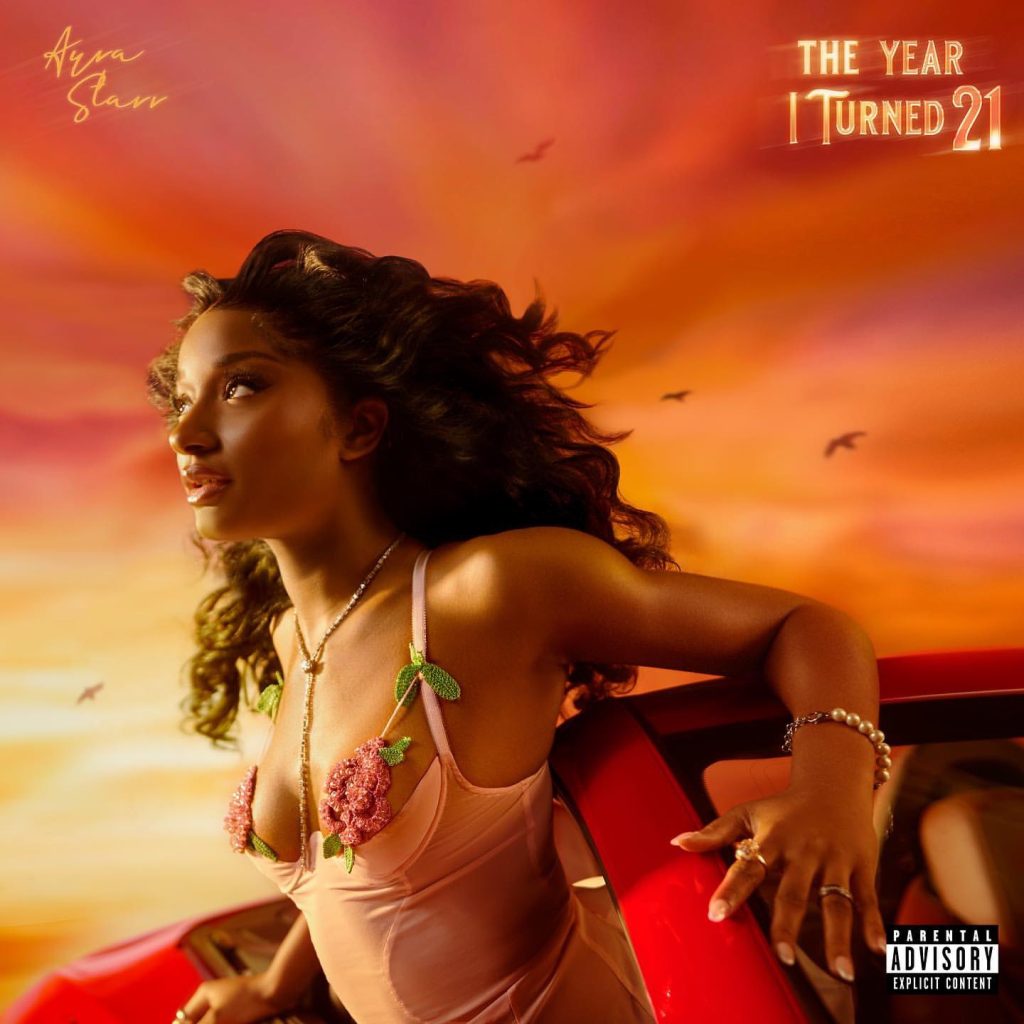 Ayra Starr's "The Year I Turned 21" Cover Art