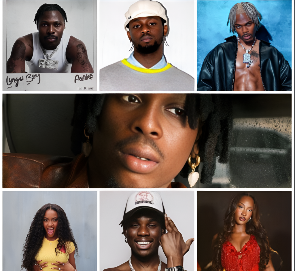 The Young Guns: Asake, Rema, Ayra Starr, Tems, Fireboy DML, Ckay etc.