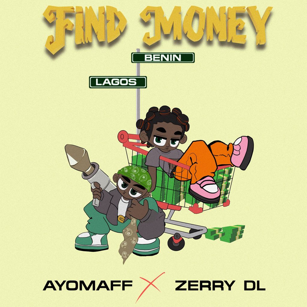 Ayo Maff x ZERRY DL "Find Money" Cover Art