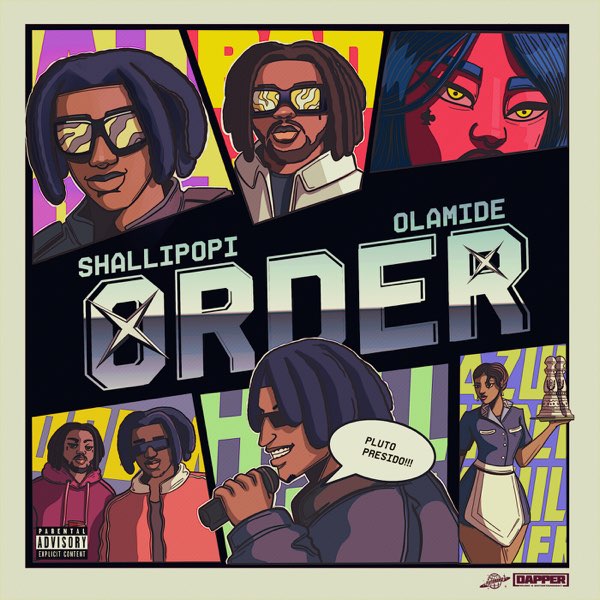 Shallipopi & Olamide "Order" Cover Art