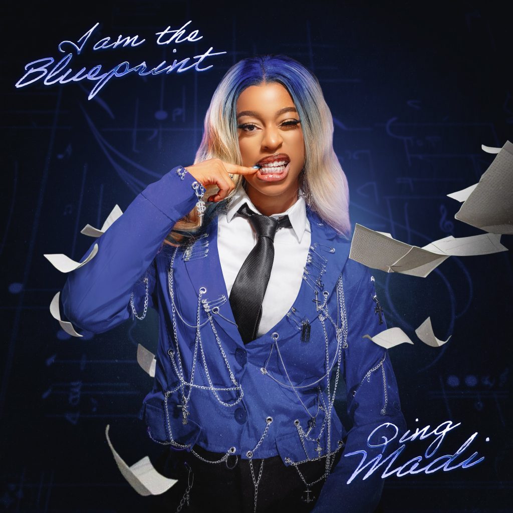 Qing Madi's "I Am The Blueprint" Cover Art