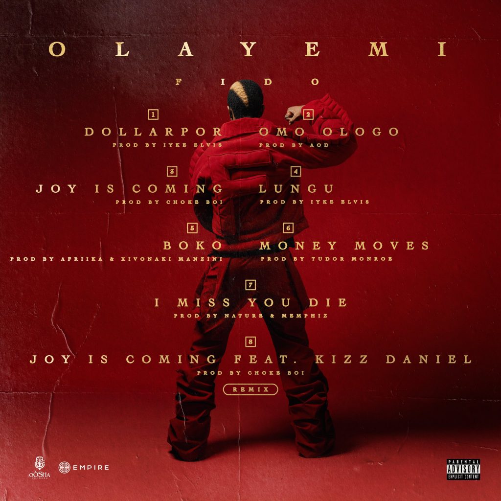 Fido "Olayemi" Track-List