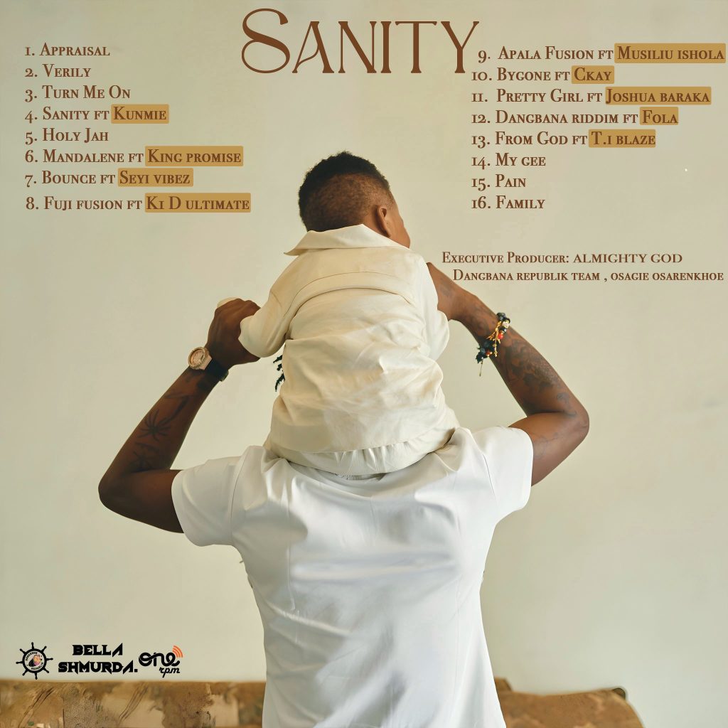 Bella Shmurda 'Sanity' cover art
