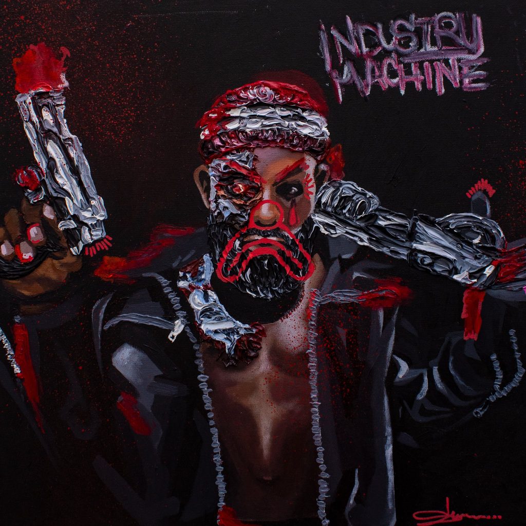 Odumodublvck "Industry Machine" Cover Art