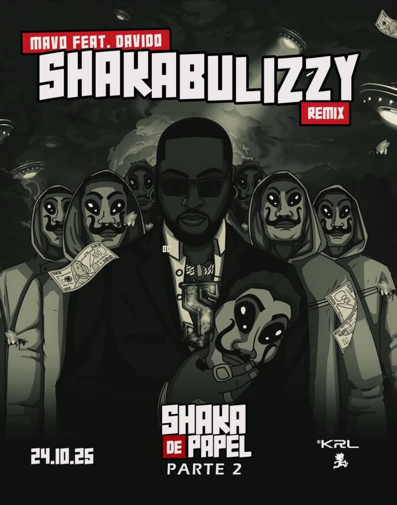 Mavo x Davido "Shakabullizy" Cover Art